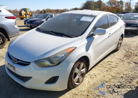 2013 Hyundai Elantra Gls из США, поврежденный, VIN 5NPDH4AE8DH355325